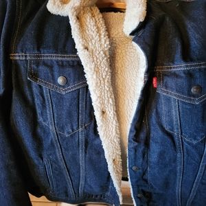 Men's XL Levi sherpee jacket